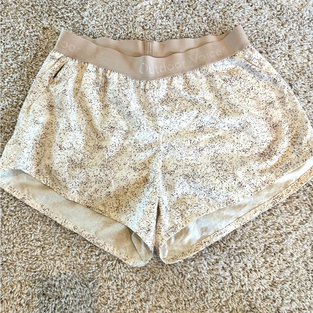 Outdoor Voices relay shorts
